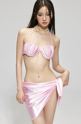 Ensemble bikini coquillage perle