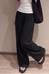Linen Minimalist Straight Leg Pants