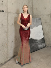 robe de soirée haut de gamme à sequins