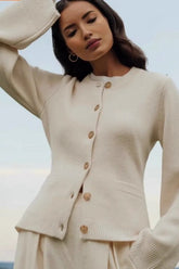 Cardigan en maille ample, élégant et polyvalent