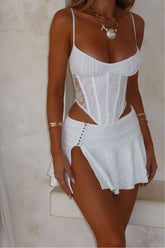 Corset blanc Ravee