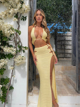 Jupe longue Celeste citron