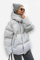 Veste épaisse et ample en coton