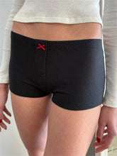 Short en jean imprimé étoiles