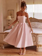 Robe midi plissée portefeuille trapèze dos nu