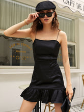 Robe à bretelles fines pour femme