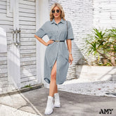 Chic Ruched Tie Plain Velvety Sleeveless Bow Drawstring Retro A Line Dress