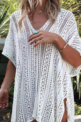Crochet Poncho Beach Cover Up