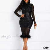 Elegant Luxury Vintage Floral Embroidered Mesh Patchwork O-Neck Dress