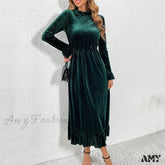 Halter Tassel Sequin Split Party V Neck Backless Cocktail Gown Prom Sexy Women’s Maxi Floor