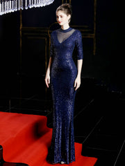 robe de soirée sirène moulante 