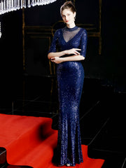 robe de soirée sirène moulante 