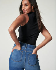 Jeans évasés stretch pour femmes