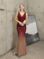 robe de soirée haut de gamme à sequins 
