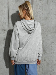 Sweat-shirt tendance à lettres 