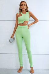 Ensembles de pantalons bandage asymétriques Petra