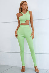 Ensembles de pantalons bandage asymétriques Petra