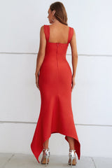 Robe longue de soirée sans manches Flore