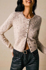 Cardigan court et chic en maille