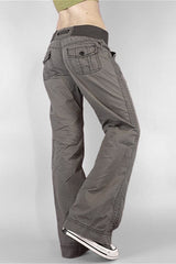 Jeans cargo taille basse style streetwear