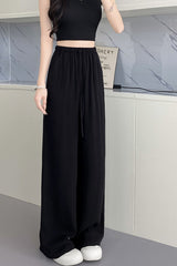 Linen Minimalist Relaxed Straight Leg Pants