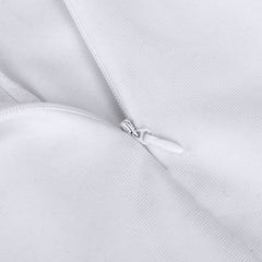 Robe bandage mini asymétrique à une manche PF091907