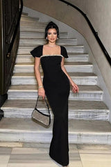 Robe de soirée bandage à strass
