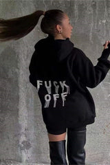 Sweat à capuche ample pour couples