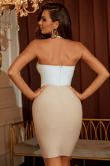 Robe bustier mini Kalina