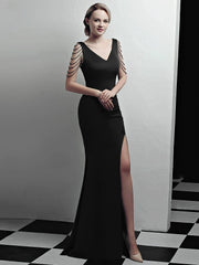 robe de soirée cintrée 