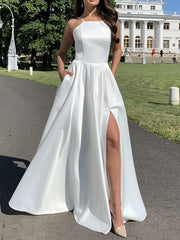 Robe dos nu à bretelles 