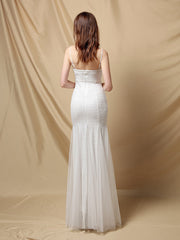 Robe sirène moulante dos nu 