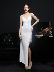Robe sirène moulante dos nu 
