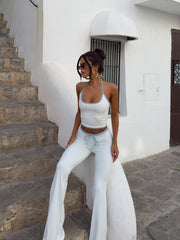 Pantalon blanc Maeva