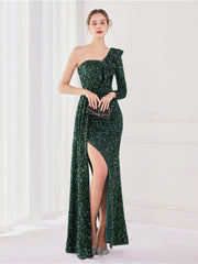 robe de soirée longue et élégante 