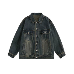 Tenue avec veste en jean oversize