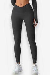 Leggings de yoga push-up taille haute