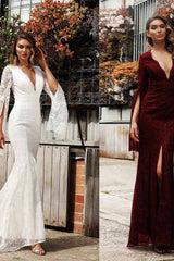 Robe longue élégante à manches longues