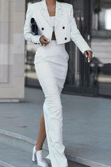 Ensemble robe deux pièces jupe tube
