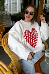 Pull de style streetwear Temperament Love