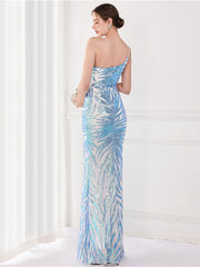 Robe de soirée à paillettes pour célébrités 