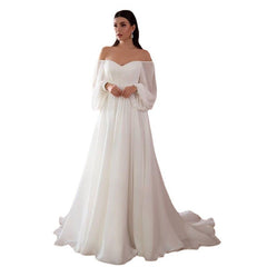 Robe longue SlipPERY blanche