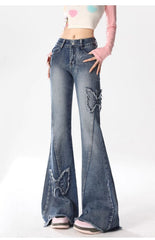 Pantalon micro-évasé style streetwear 