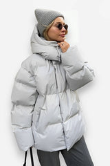 Veste épaisse et ample en coton