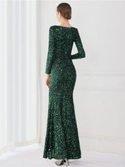 Robe de soirée à manches longues Temperament 