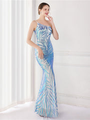 Robe de soirée à paillettes pour célébrités 