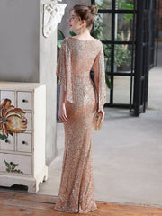robe de soirée élégante ailes d'ange 