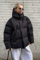Veste épaisse et ample en coton