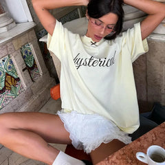 Culotte Lolita blanche à volants