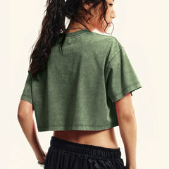 T-shirt Cherry Cup Washed Slim Fit